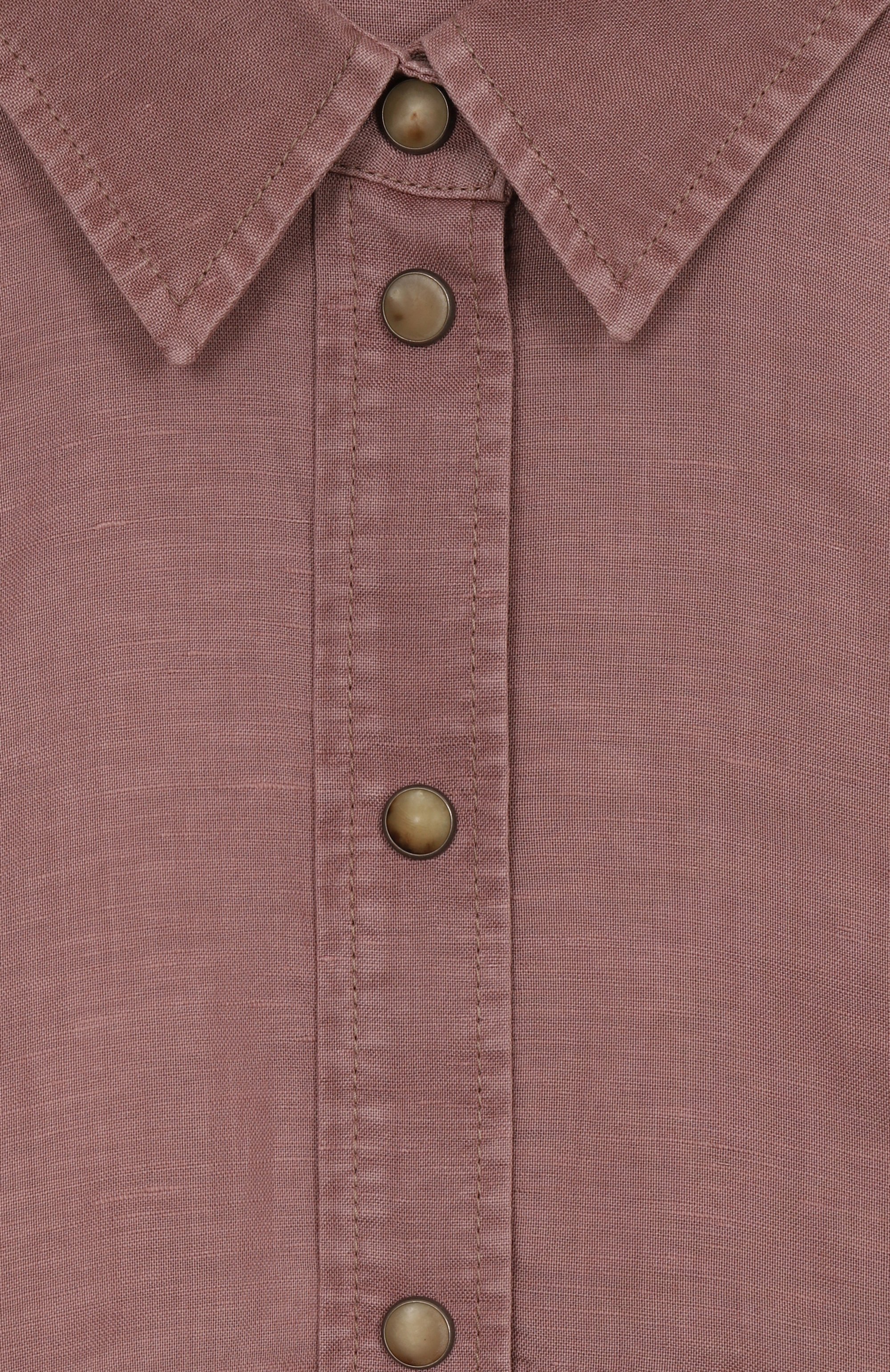 Блузка изо льна и хлопка BRUNELLO CUCINELLI, арт. BD698C604C, фото 3