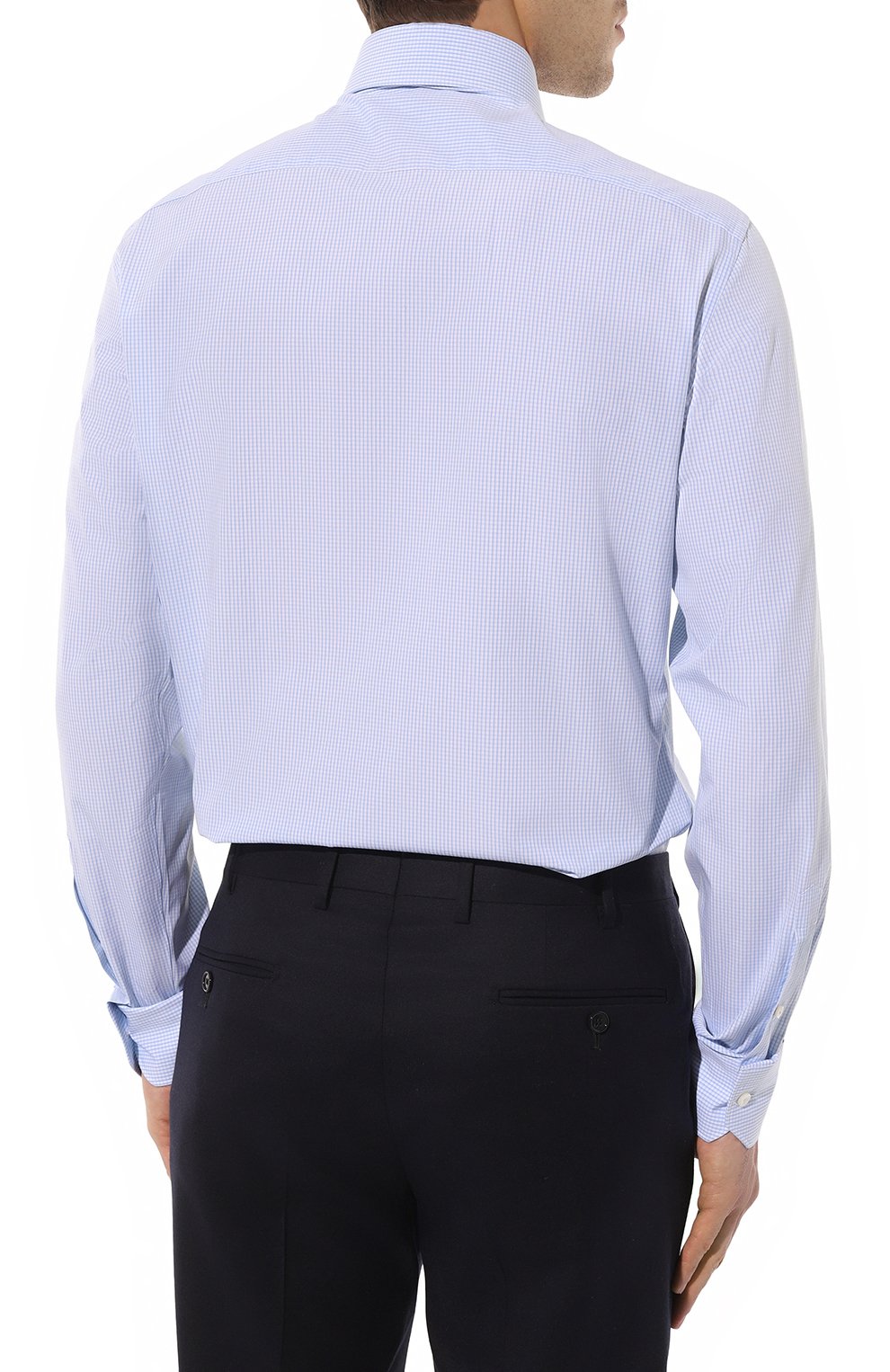 Хлопковая сорочка ZEGNA, арт. 601040A6/9MS0BA, фото 5