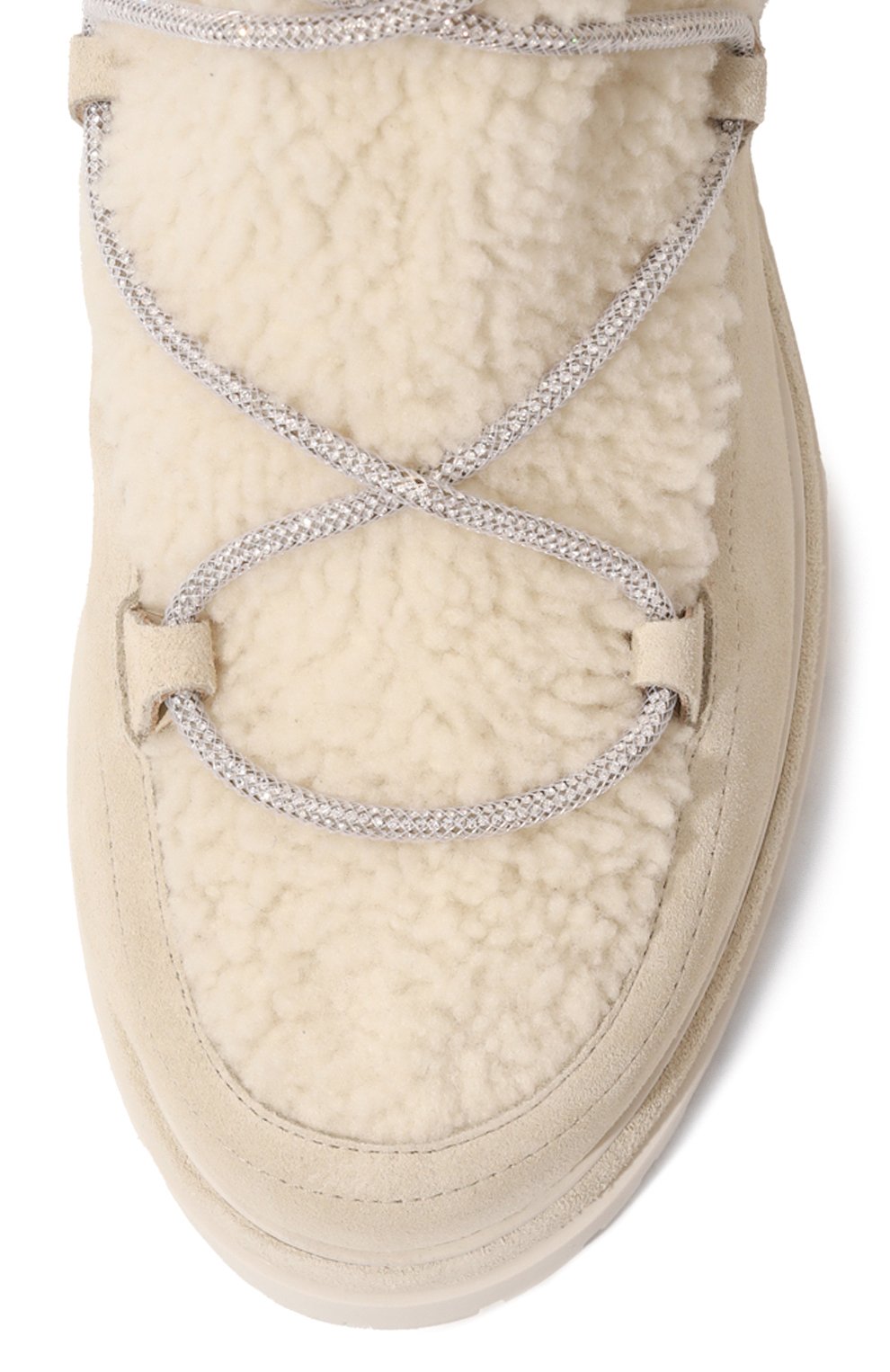 Комбинированные полусапоги aspen RENE CAOVILLA кремового цвета по цене 121500 руб., арт. C11554-025/CR01, фото 6 Комбинированные полусапоги aspen RENE CAOVILLA, арт. C11554-025/CR01, фото 6