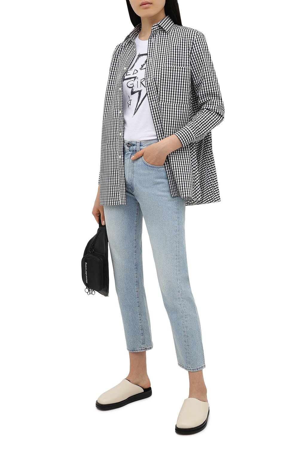 Хлопковая футболка REDVALENTINO белого цвета по цене 14250 руб., арт. UR3MG06X/59S, фото 2 Хлопковая футболка REDVALENTINO, арт. UR3MG06X/59S, фото 2