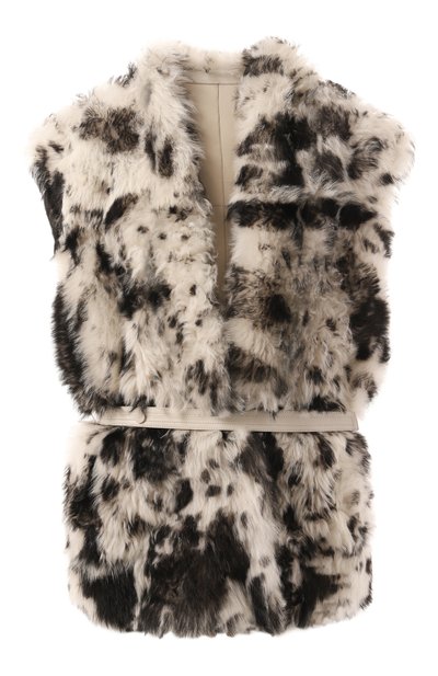 Женский двусторонний жилет из меха овчины VENERA M., арт. YLKBP