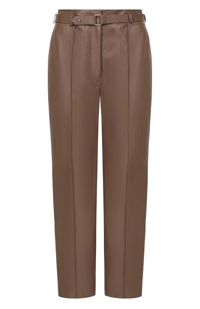 Женские кожаные брюки GIORGIO ARMANI, арт. GW003149/AF24746