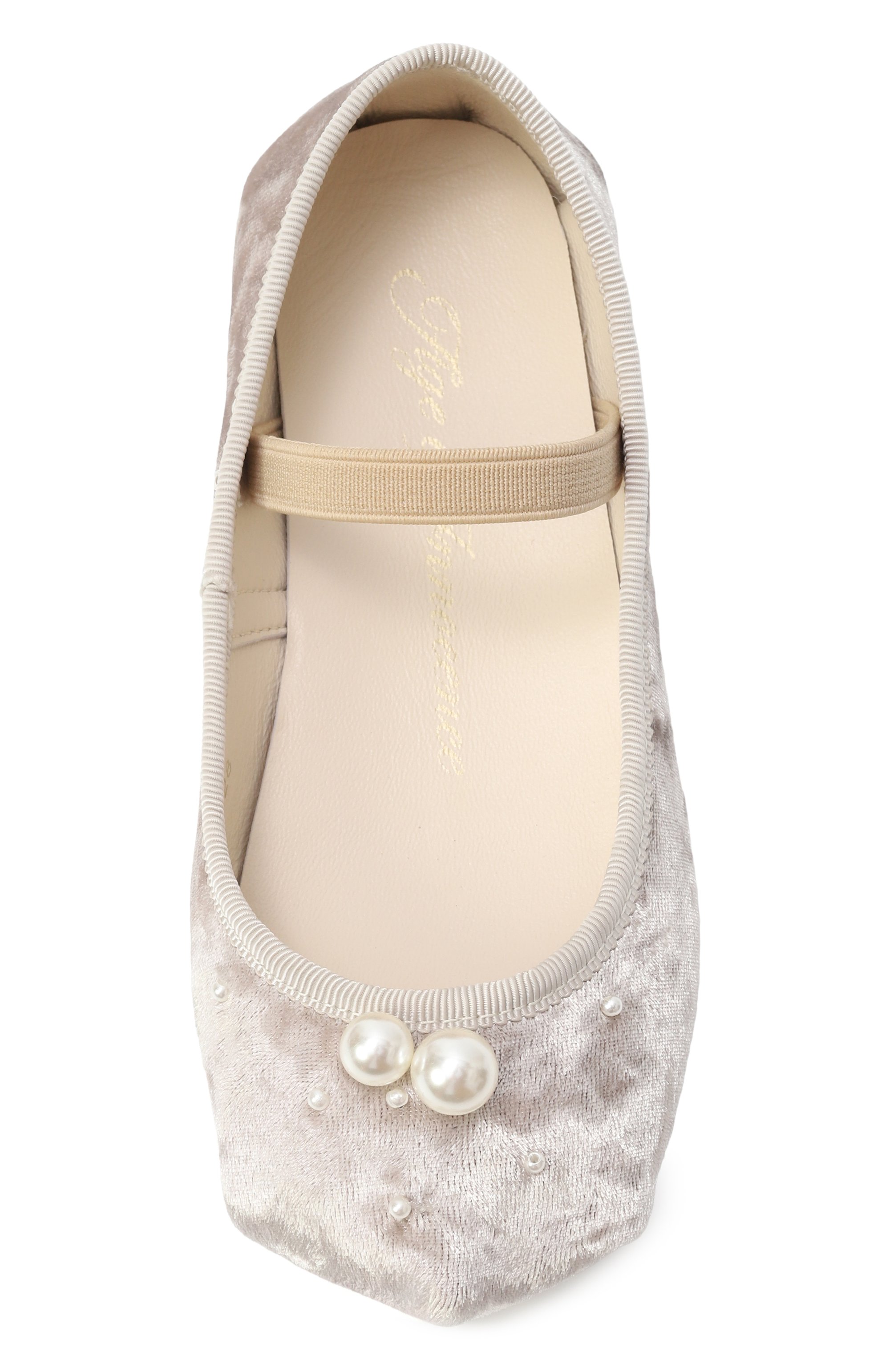 Бархатные балетки zelda AGE OF INNOCENCE, арт. 000123/ZELDA/26, фото 4