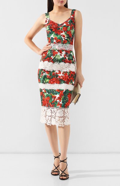 Топ с принтом DOLCE & GABBANA, арт. F7W98T/FSRKF, фото 2