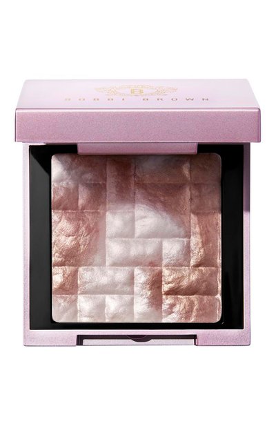 Женский компактная пудра для придания сияния в мини-формате, pink glow (4g) BOBBI BROWN, арт. ERMN-01