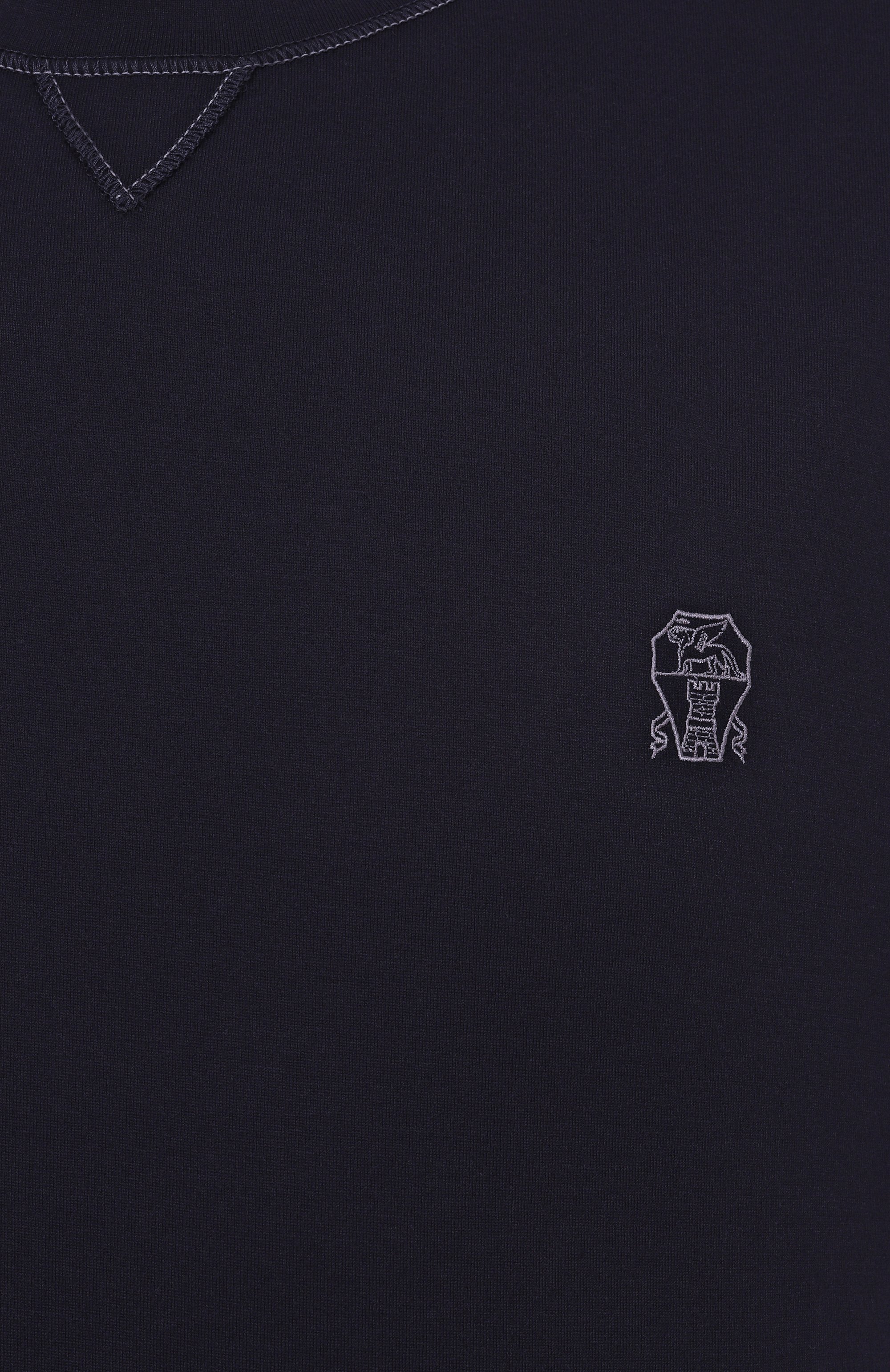 Хлопковая футболка BRUNELLO CUCINELLI, арт. M0B131328G, фото 6