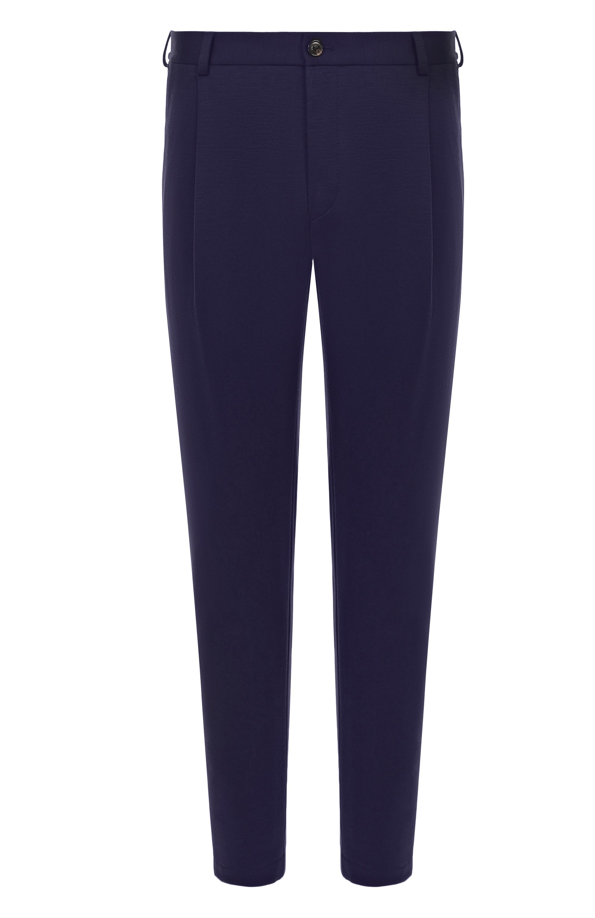 Шерстяные брюки WINDSOR темно-синего цвета по цене 52750 руб., арт. 13 FL0M0-J 10017032, фото 1 Шерстяные брюки WINDSOR, арт. 13 FL0M0-J 10017032, фото 1