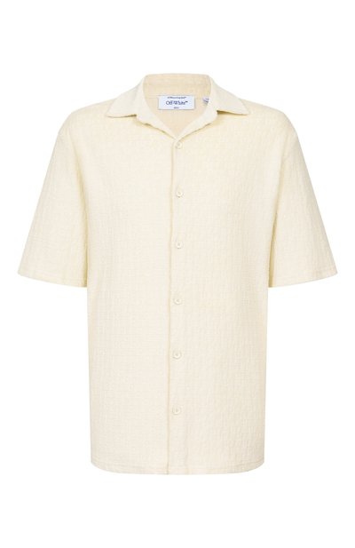 Мужская хлопковая рубашка OFF-WHITE, арт. 0MGG013C99JER001