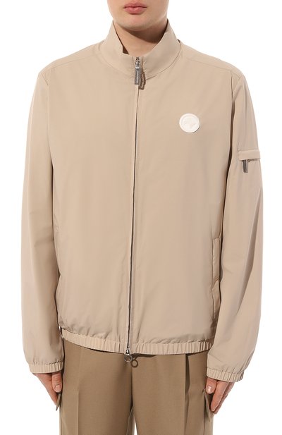 Бомбер STEFANO RICCI светло-бежевого цвета по цене 233000 руб., арт. M6J4100010/PL001H_SET, фото 3 Бомбер STEFANO RICCI, арт. M6J4100010/PL001H_SET, фото 3