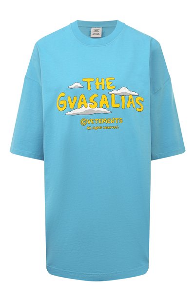 Женская хлопковая футболка VETEMENTS, арт. UA53TR260S