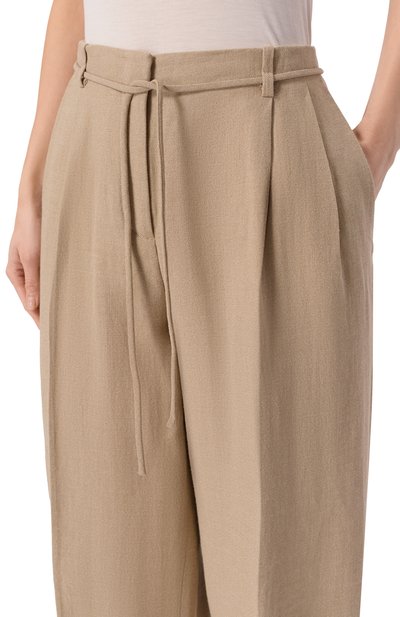 Брюки изо льна и вискозы 12 STOREEZ, арт. 137023, фото 5