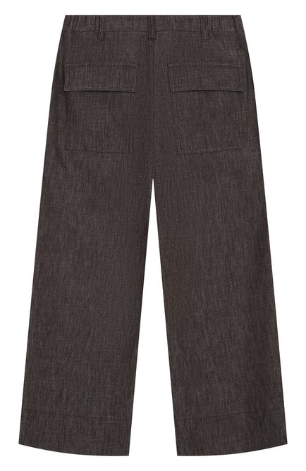 Брюки из хлопка и вискозы BRUNELLO CUCINELLI, арт. BB148P651B