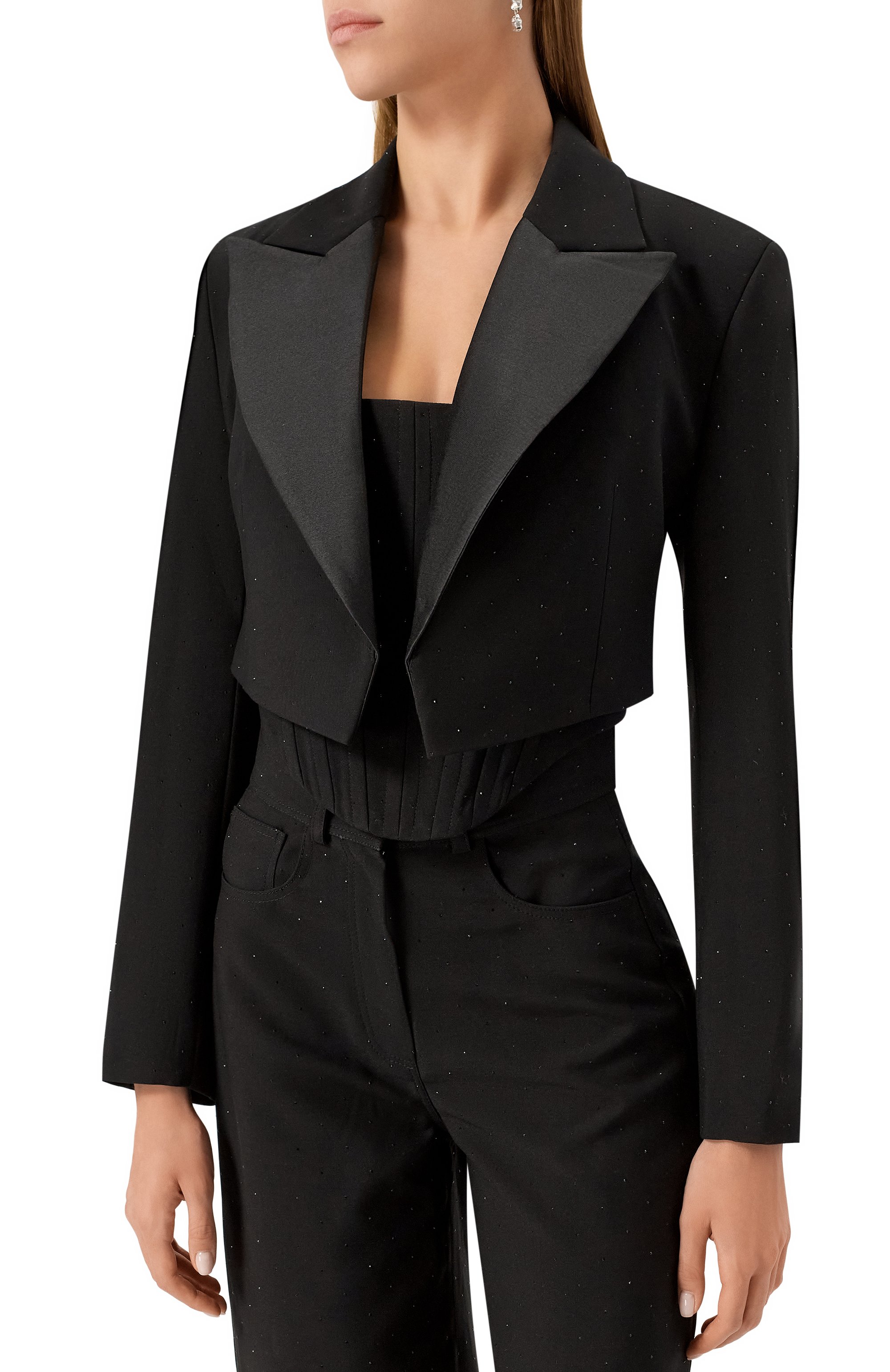 Жакет с отделкой стразами ALINE, арт. AL043602, фото 3