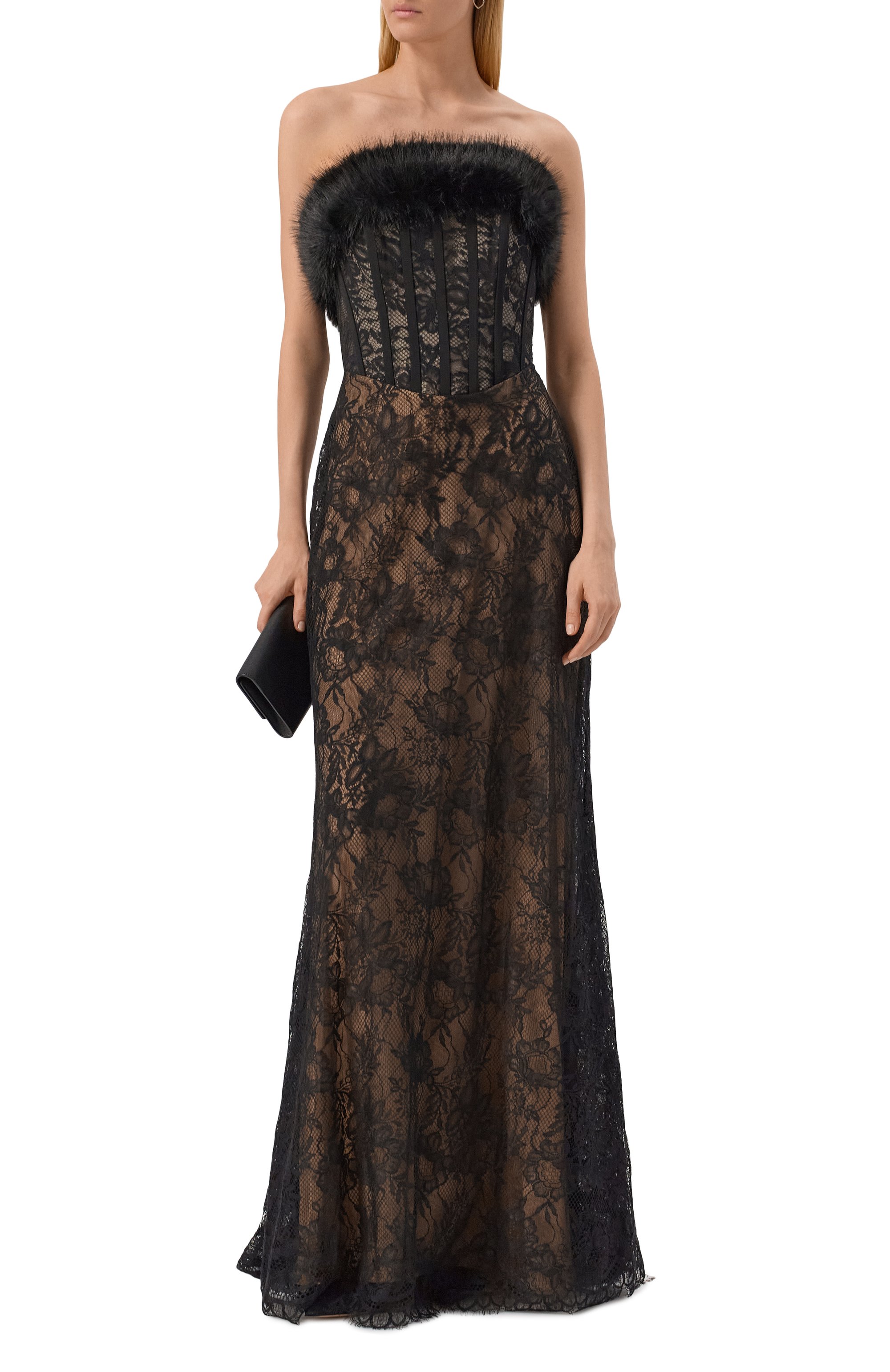 Платье из хлопка и шелка ELIE SAAB, арт. D0865NF25/LAF01, фото 2