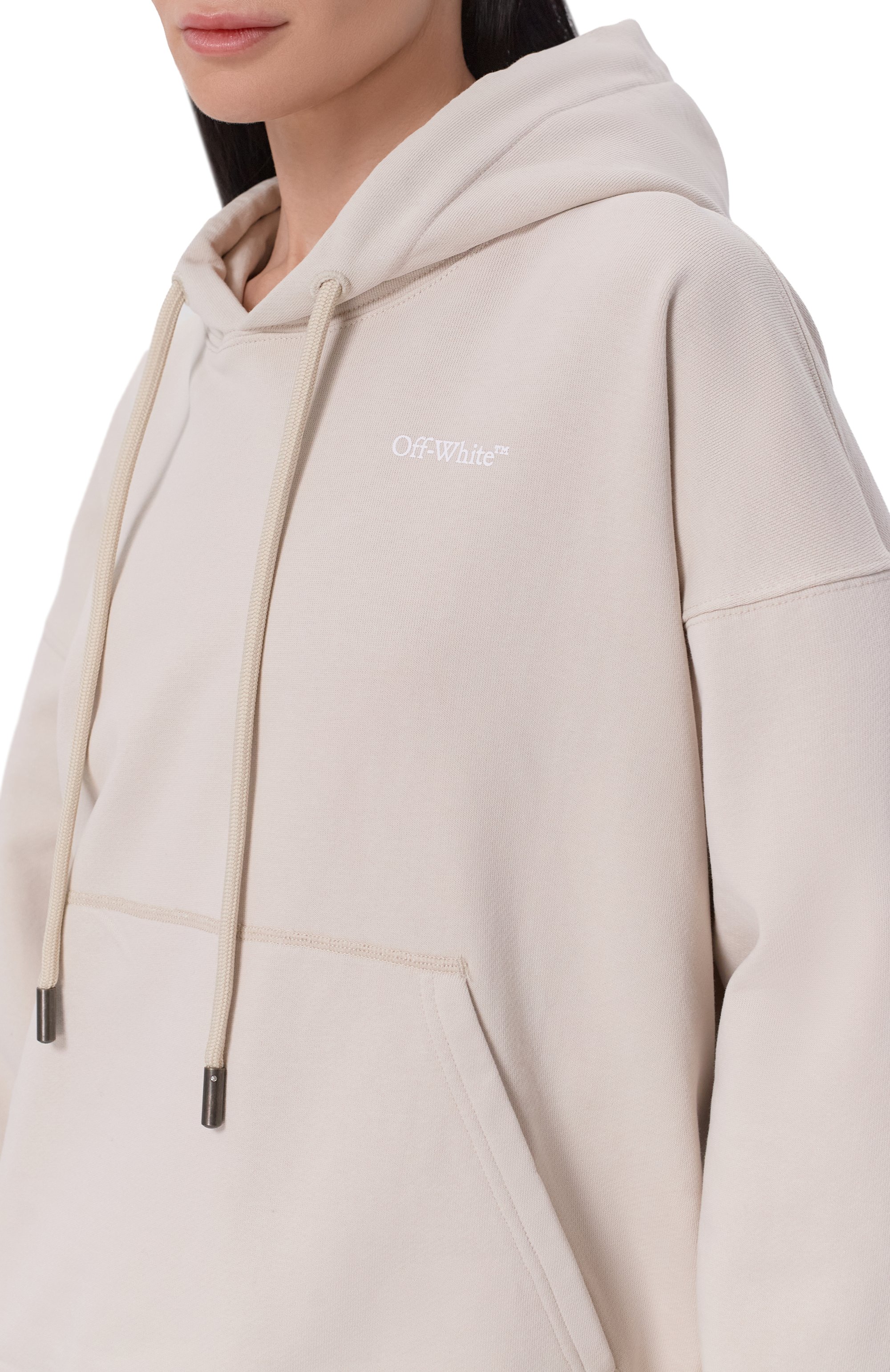 Хлопковое худи OFF-WHITE, арт. 0WBB06DS26FLE001, фото 5