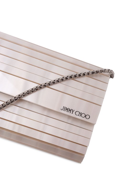 Клатч Sweetie Jimmy Choo SWEETIEUUP Кремовый  SWEETIEUUP Фото 6