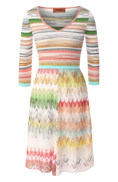 Женское платье из смеси вискозы и хлопка MISSONI, арт. MDG00226/BR0028