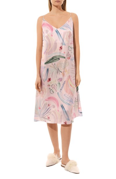 Сорочка из шелка и хлопка ANY WOWZERS, арт. DRS01-BNZP, фото 3