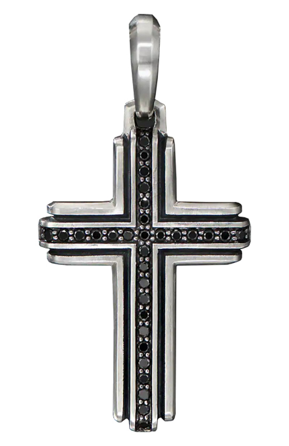 Подвеска DAVID YURMAN бесцветного цвета по цене 126500 руб., арт. D25359MSSABD, фото 1 Подвеска DAVID YURMAN, арт. D25359MSSABD, фото 1