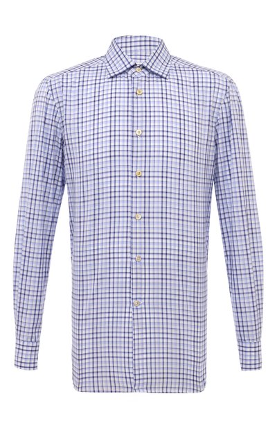 Мужская хлопковая рубашка KITON, арт. UCIH08879