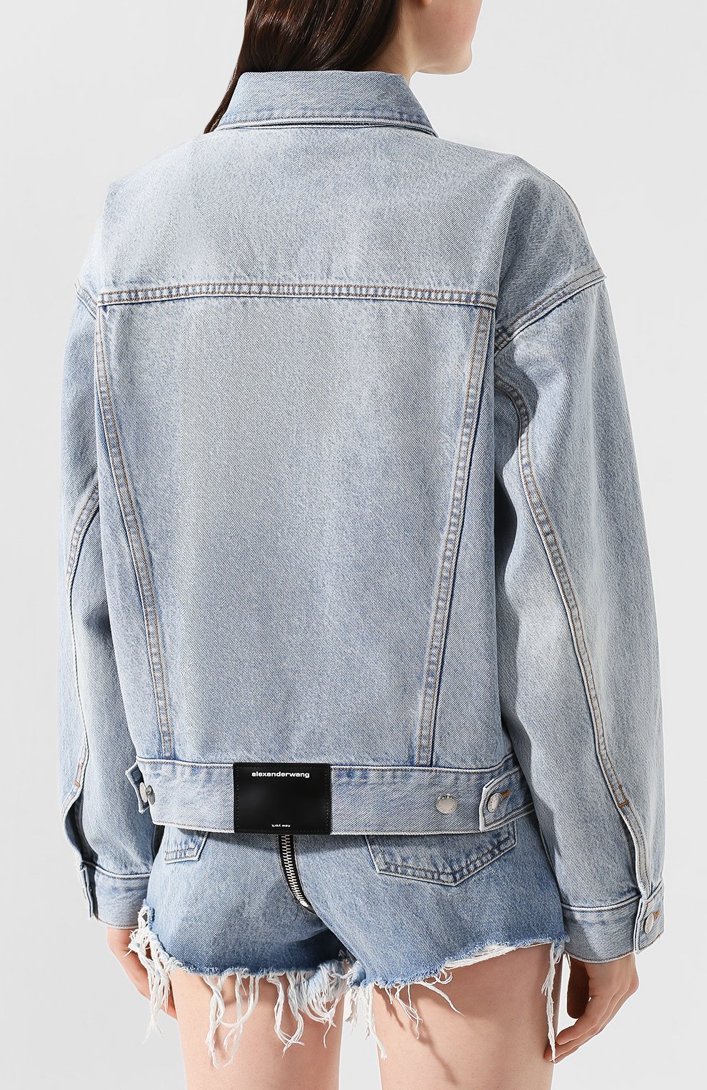 Джинсовая куртка ALEXANDER WANG, арт. 4D992694BZ, фото 4