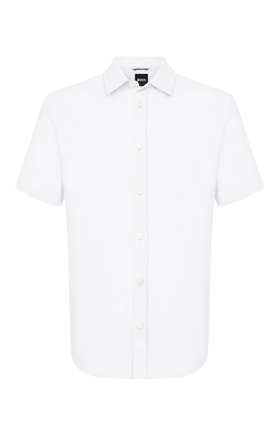 Мужская льняная рубашка BOSS, арт. 50560743