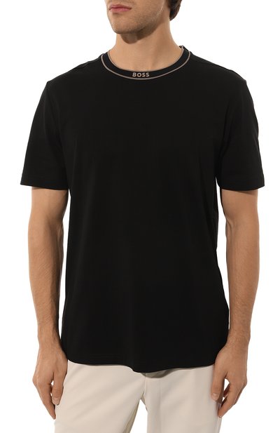 Хлопковая футболка BOSS GREEN, арт. 50525080, фото 3
