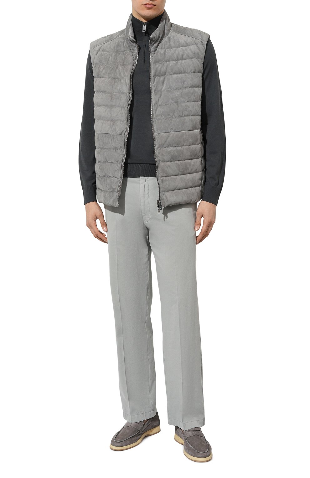 Шерстяной джемпер BRIONI темно-серого цвета по цене 120000 руб., арт. UMS70L/0ZK82, фото 2 Шерстяной джемпер BRIONI, арт. UMS70L/0ZK82, фото 2