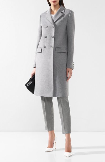 Пальто из смеси шерсти и кашемира SEVEN LAB, арт. C19-GC1grey, фото 2