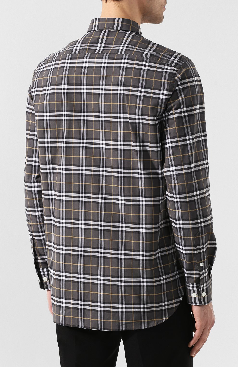 Хлопковая рубашка BURBERRY, арт. 8004833, фото 4