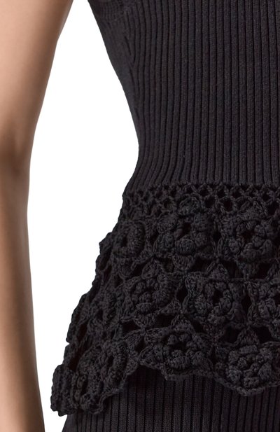 Хлопковый жилет GANNI, арт. A1070251, фото 5