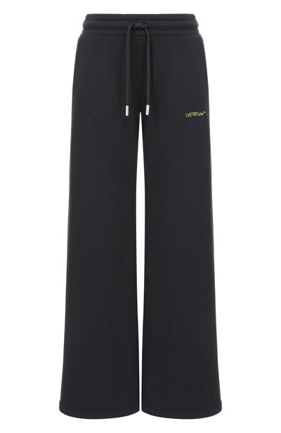 Женские хлопковые брюки OFF-WHITE, арт. 0WCH022S26FLE001