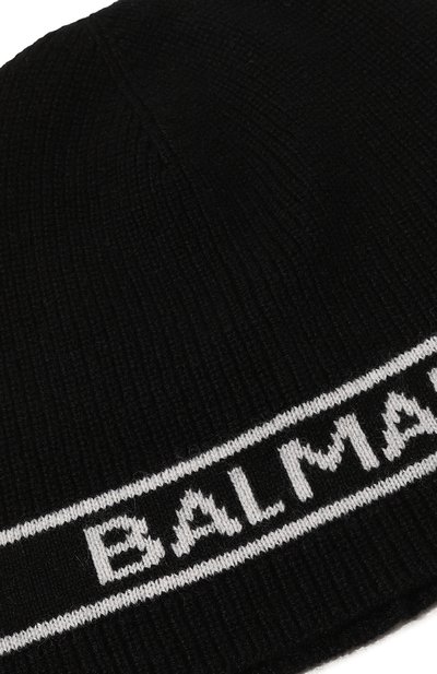 Шапка из шерсти и шелка BALMAIN, арт. BT0P07, фото 3