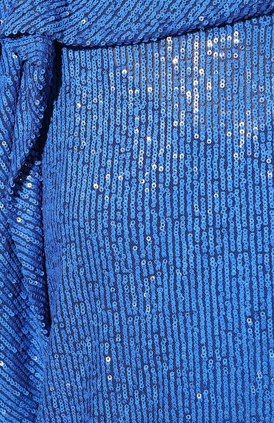 Платье с отделкой пайетками IN THE MOOD FOR LOVE синего цвета по цене 59950 руб., арт. GI0VANNI DRESS, фото 5 Платье с отделкой пайетками IN THE MOOD FOR LOVE, арт. GI0VANNI DRESS, фото 5