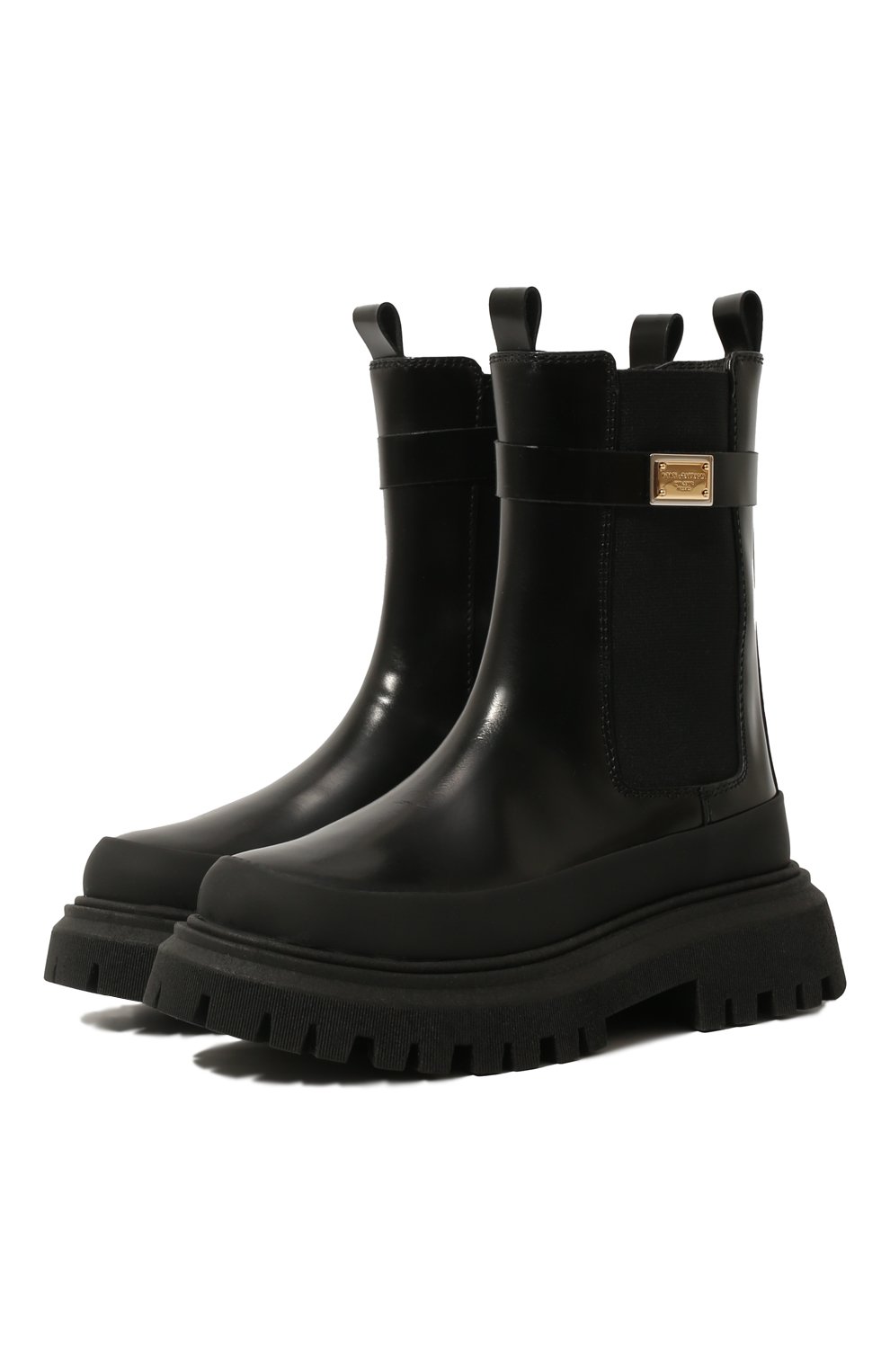 Кожаные челси DOLCE & GABBANA, арт. D11137/A1671/24-28, фото 1