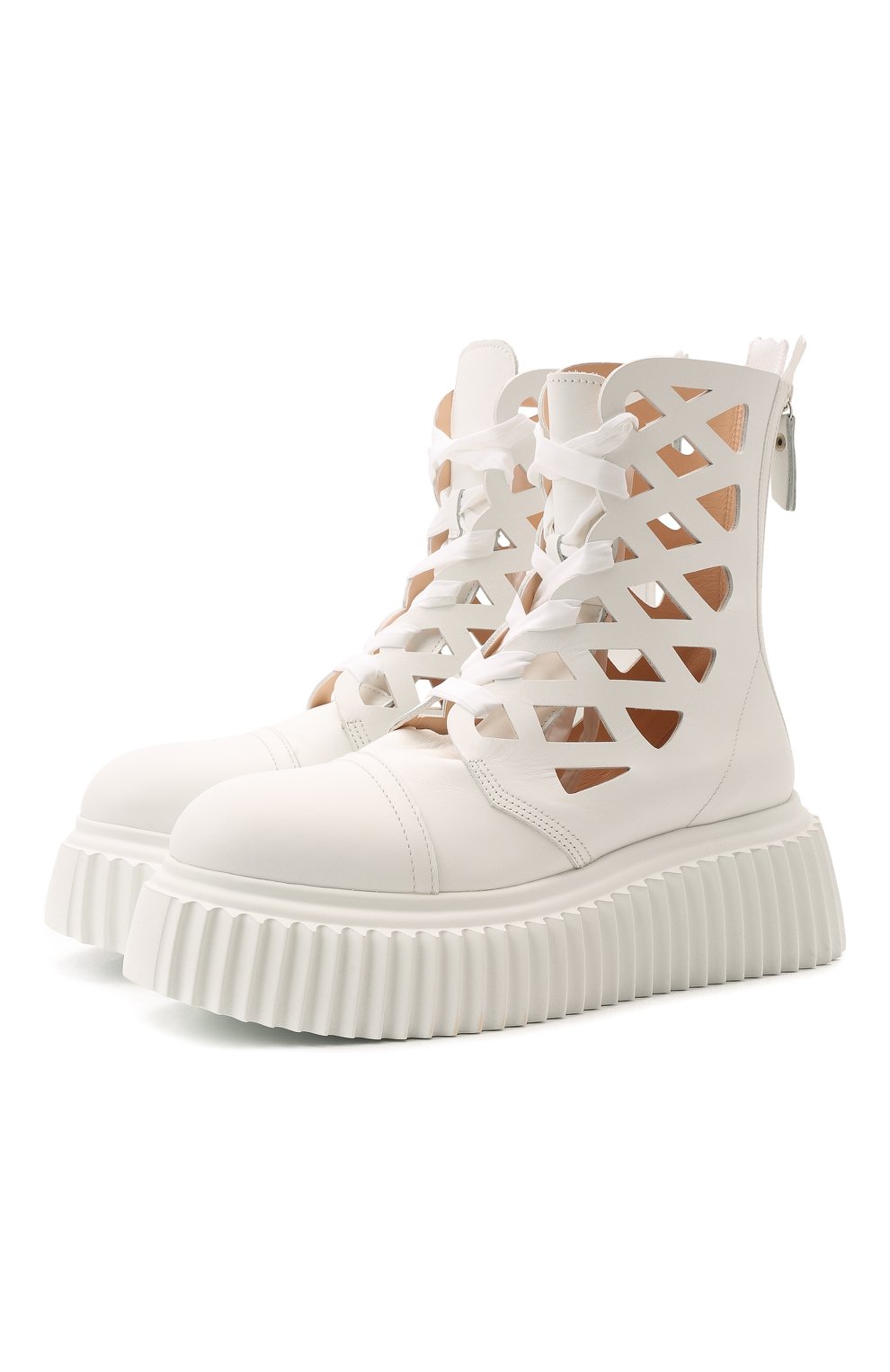 Кожаные ботинки viggy AGL, арт. D751517PGKI034B775, фото 1