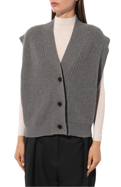 Шерстяной жилет ERIKA CAVALLINI, арт. P3WC03, фото 3