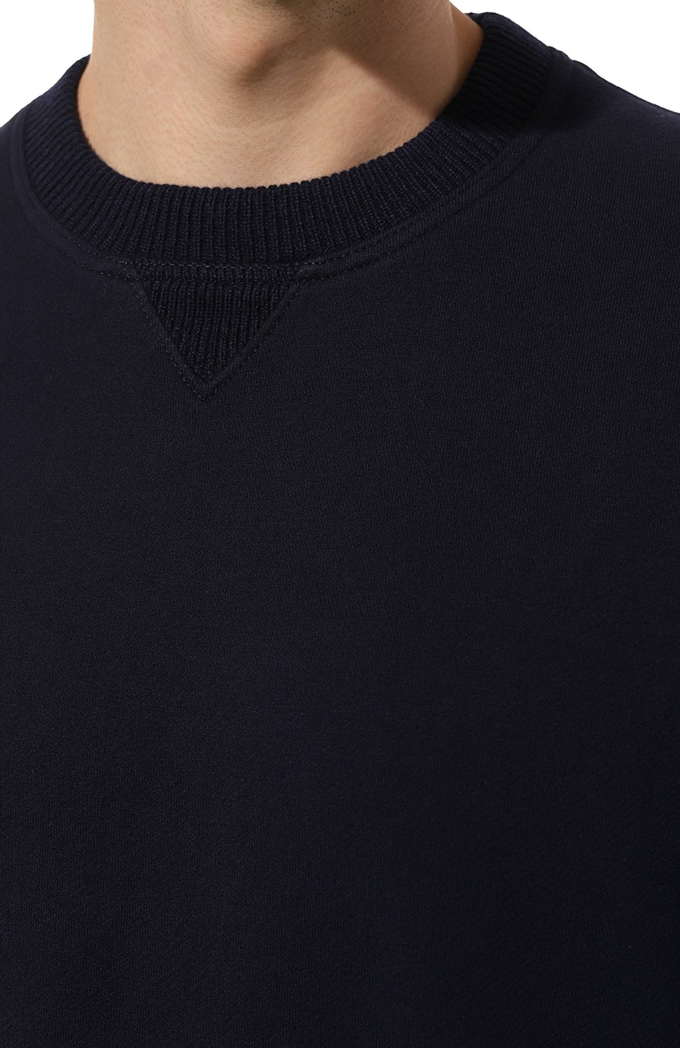 Хлопковый джемпер BRUNELLO CUCINELLI, арт. MTU23B2234, фото 5