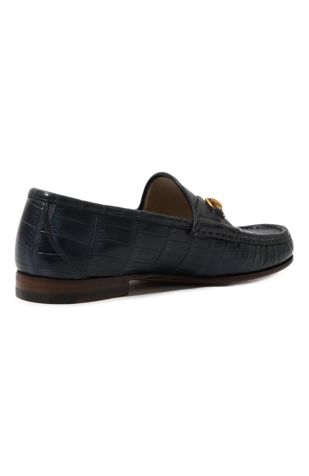 Лоферы из кожи крокодила GUCCI, арт. 307929 EC200, фото 5
