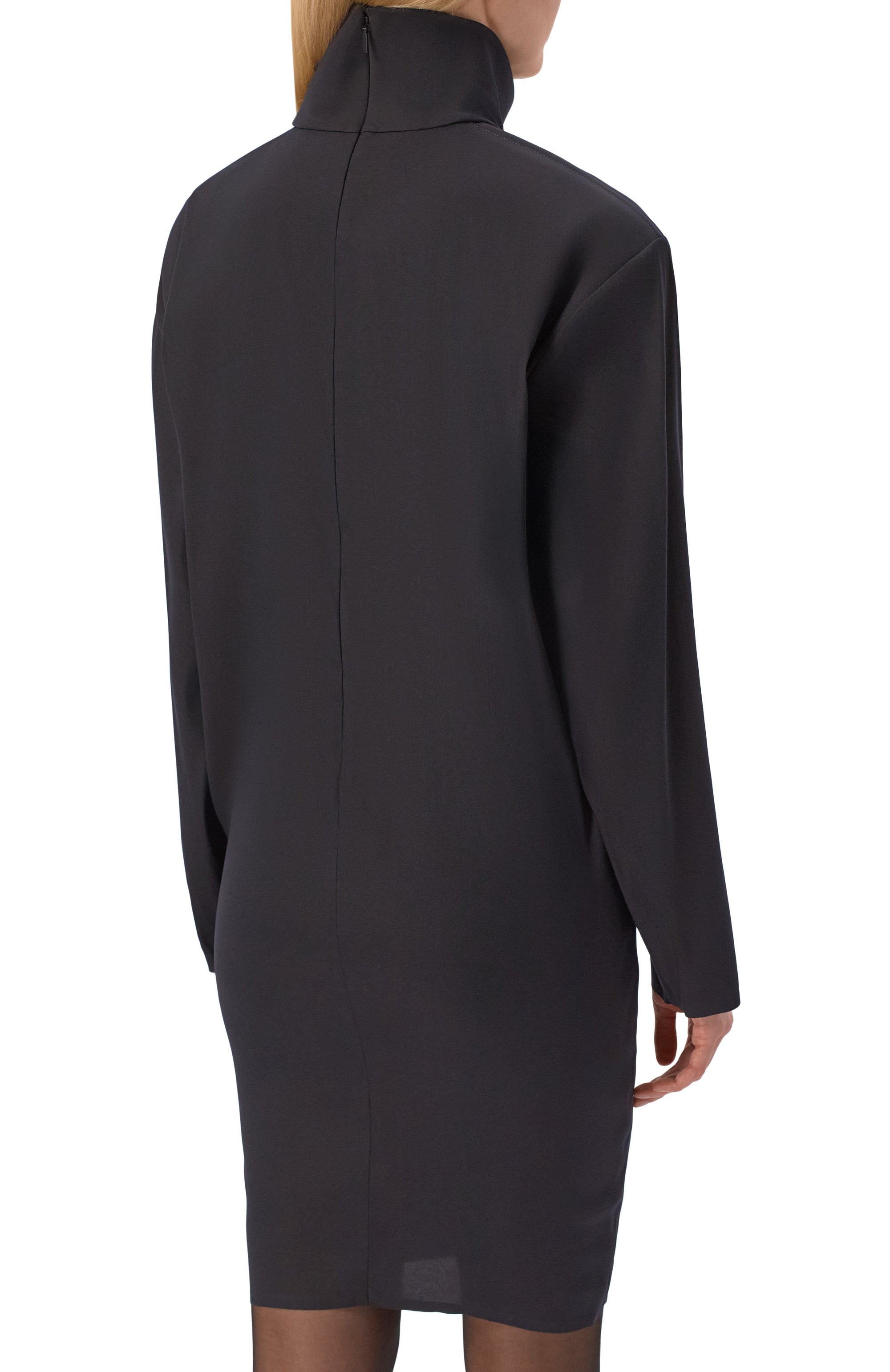 Шелковое платье SAINT LAURENT, арт. 849606/Y6I85, фото 3