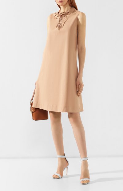 Хлопковое платье JIL SANDER NAVY, арт. JNWM5016A/JM2535A, фото 2