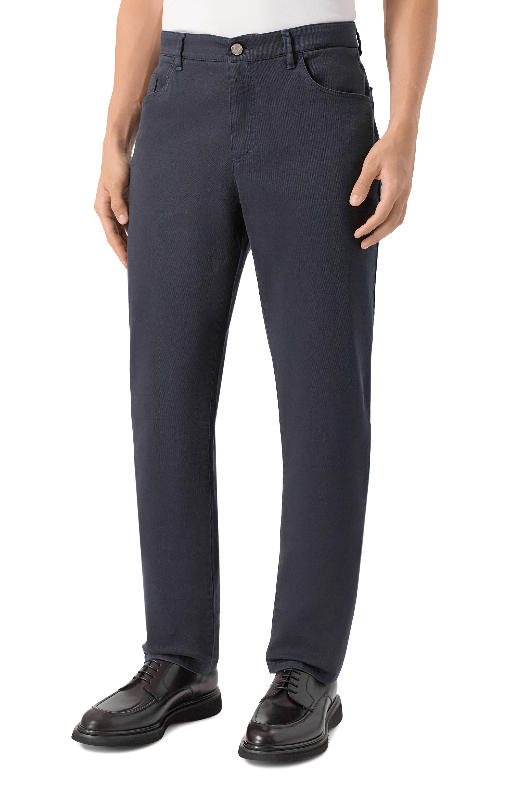 Джинсы regular ZILLI темно-синего цвета по цене 187500 руб., арт. J5T001M0462VNIR00_SET, фото 3 Джинсы regular ZILLI, арт. J5T001M0462VNIR00_SET, фото 3