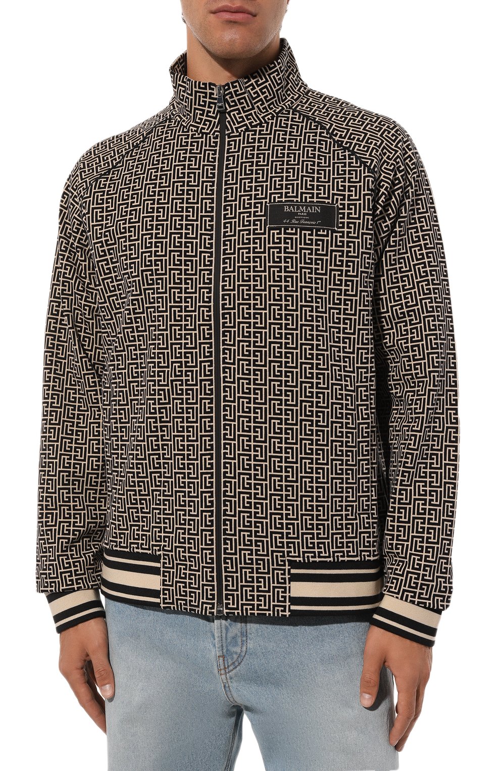 Хлопковая толстовка BALMAIN, арт. DH1TF430/JC97, фото 3