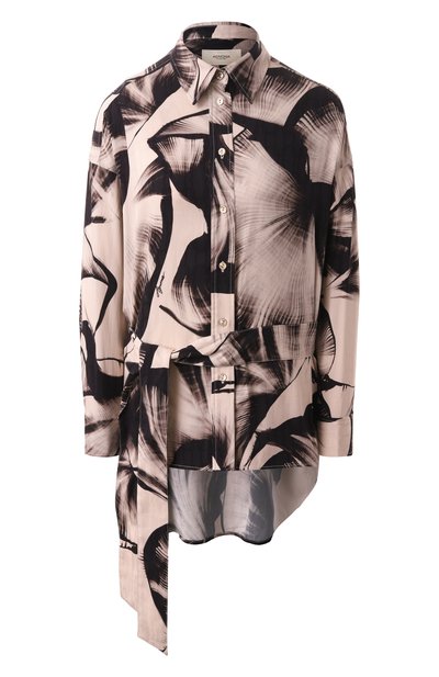 Женская блузка из вискозы и шелка AGNONA, арт. TD0903/S5033