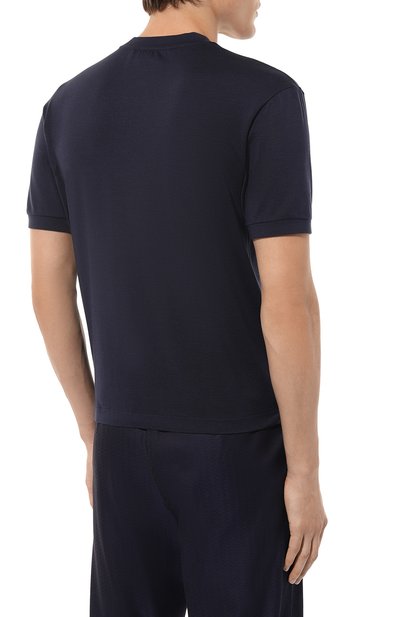 Шелковая футболка PRADA, арт. UJN593-1UOX-F0124-192, фото 4