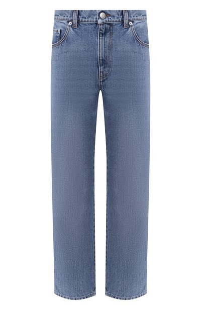 Женские джинсы с потертостями ALEXANDER MCQUEEN, арт. 493310/QMM02