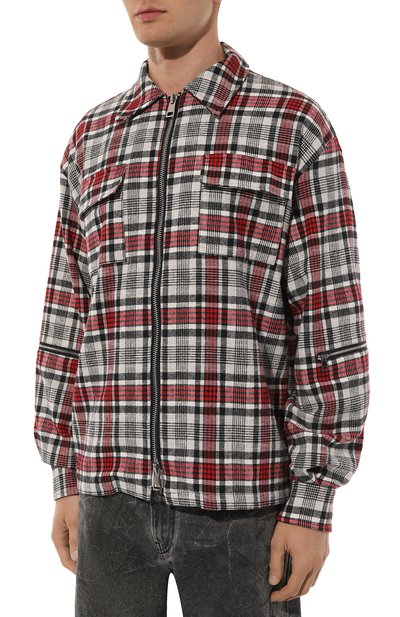 Хлопковая куртка-рубашка DIEGO VENTURINO, арт. D3W4CMCFZBWRBASIC, фото 3