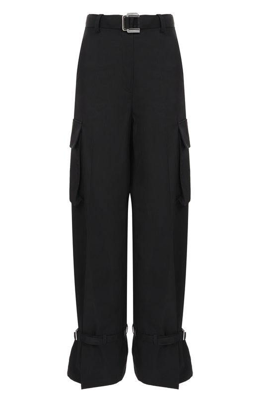 Брюки-карго The Attico 260WCP00283/PLL001AA Чёрный 260WCP00283/PLL001AA