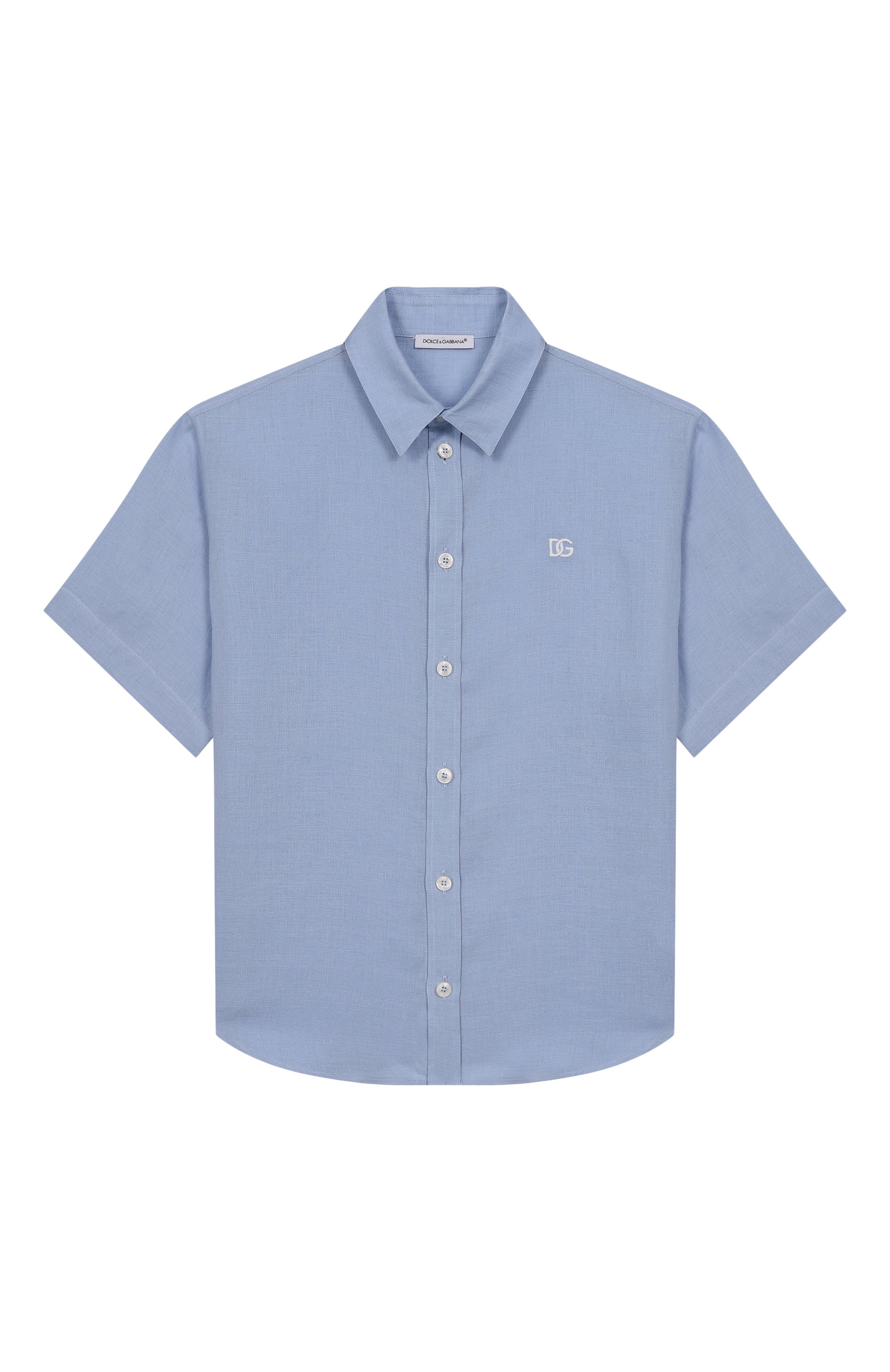 Льняная рубашка DOLCE & GABBANA, арт. L44S55/FU4MH/10-12+, фото 1