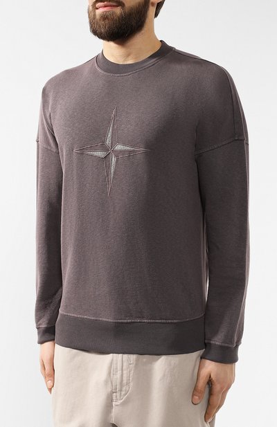 Хлопковый свитшот STONE ISLAND, арт. 701561261, фото 3